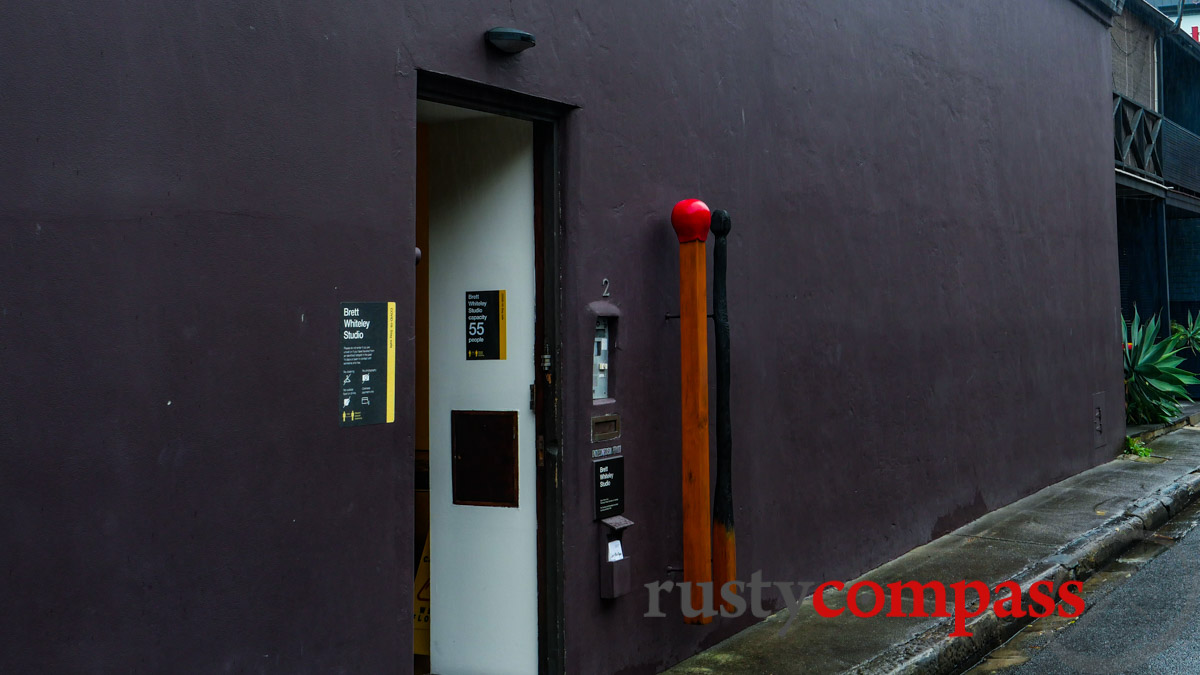 No photography - Brett Whiteley Studio, Surry Hills